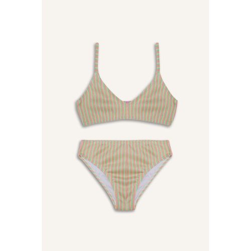 product_image_name-Defacto-Girl Slim Fit Woven Bikini - Pink-1