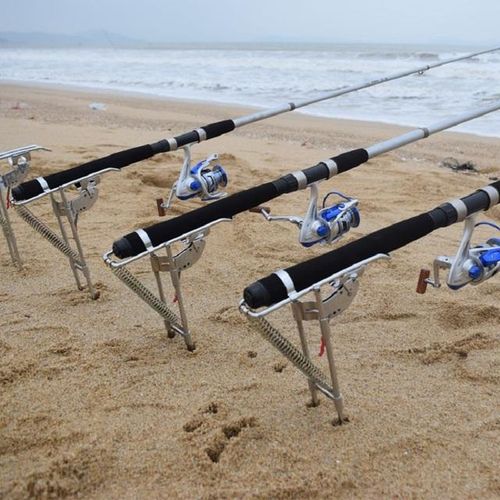 Generic Stainless Steel Folding Automatic Fishing Bracket Tip-Up Stand  Fishing Rod Holder Pod Carp Gear Jigs For Spinning Reel Support @ Best  Price Online