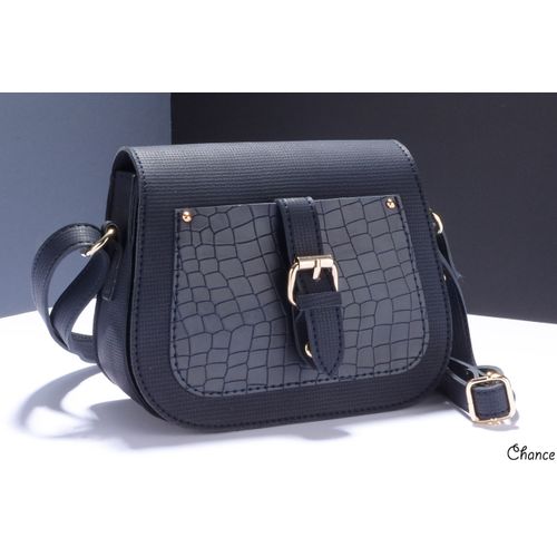 Buy Chance Casual Crossbody Bag - Navy Blue in Egypt