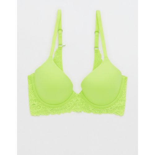 Real Sunnie Full Coverage Lightly Lined Bloom Lace Trim Bra