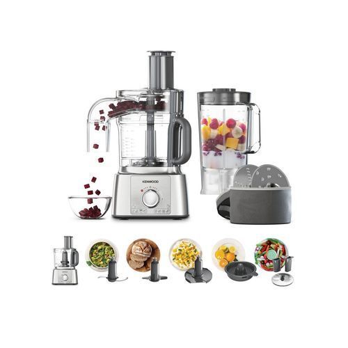 Buy Kenwood FDP65.880SI Food Processor MultiPro Silver - 1000 Watt in Egypt