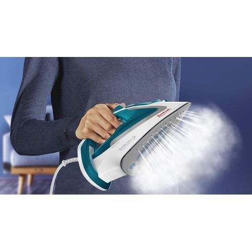 product_image_name-Tefal- Easygliss Steam Iron, 2500 Watt, FV5718 - Turquoise White-5