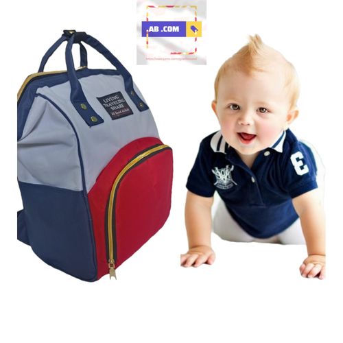 اشتري The Sweetest Mommy Baby Wide Bag, Mix Red, White, And Navy في مصر