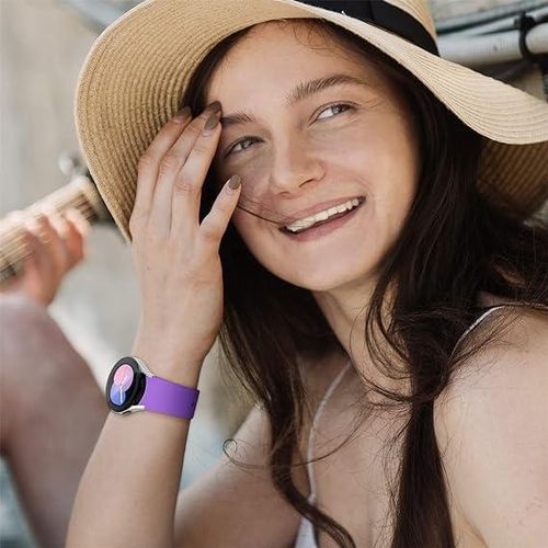 product_image_name-Generic-سوار سيليكون بديل متوافق مع ساعة سامسونج جالاكسي ووتش 4 مقاس 44 مم و40 مم، وساعة جالاكسي ووتش 4 كلاسيك مقاس 46 مم و42 مم و20 مم، مناسب أيضًا لساعة جالاكسي ووتش 3 مقاس 41 مم، للرجال والنساء.-3