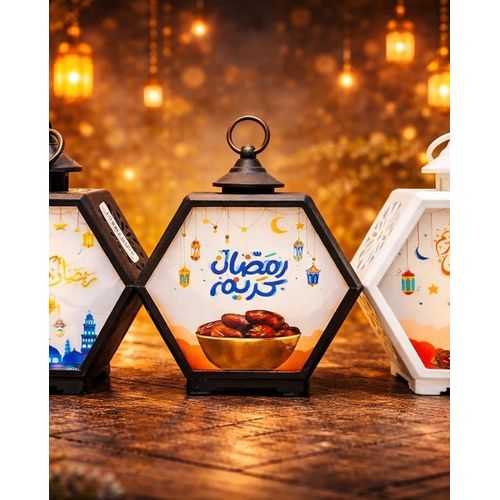 product_image_name-Generic-فانوس رمضاني سداسي بلاستيك بإضاءة دافئة – تصميمات متنوعة تناسب جميع الأذواق – خفيف وسهل التعليق أو الوضع على الترابيزة – هدية مثالية للأطفال والكبار لإضافة جو رمضاني مليء بالبهجة والدفء-3