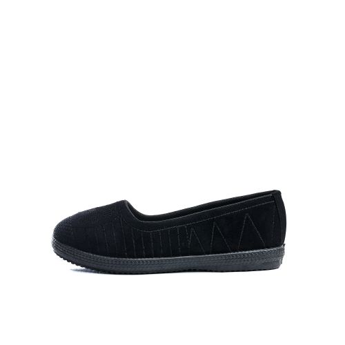 اشتري Desert Canvas Round-Toe Espadrille For Women - Black في مصر