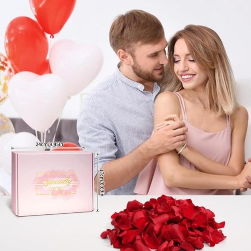 product_image_name-Generic-بتلات الورد الأحمر الحقيقية 1000، ديكور حفل الزفاف، اقتراح زفاف رومانسي بالورود في عيد الحب،-2