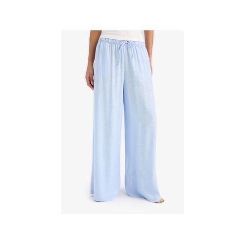 product_image_name-Defacto-Woman Wide Leg Trousers - Blue-2