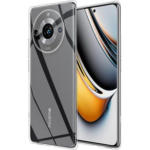 product_image_name-Generic- جراب متوافق مع موبايل ريلمي 11 برو مضاد للاصفرار ورفيع ومرن السيليكون الناعم والبولي يوريثين المقاوم للحرارة ومضاد للخدش والصدمات - شفاف مصد -1