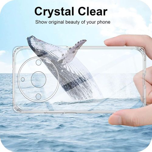 product_image_name-Generic- جراب متوافق مع موبايل ريلمي 11 برو مضاد للاصفرار ورفيع ومرن السيليكون الناعم والبولي يوريثين المقاوم للحرارة ومضاد للخدش والصدمات - شفاف مصد -7