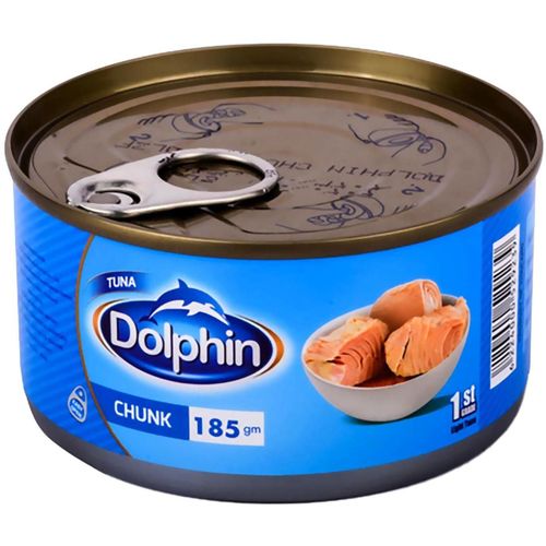 اشتري Dolphin Tuna Chunks Easy Open – 185 gm في مصر