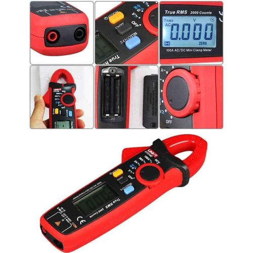 product_image_name-Uni-T-جهاز قياس التيار المتغير الحقيقي رقمي يوني-تي UT210E بمشبك لجهد التيار المتردد/ التيار المستمر يتميز بحجم صغير بسعة كهربية-8