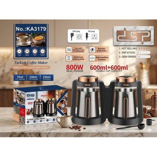 Dsp Double Turkish Coffee Maker 3179 - image 2
