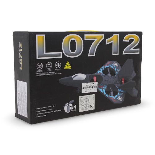 Remote Control Remote-Control Flying Jet - Black - image 2