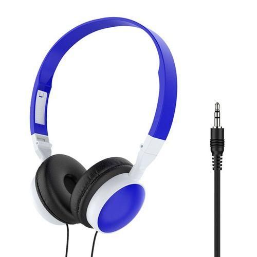 Generic Headsets Cosy Earpads Adjustable Without Mic For IOS Deep Blue No Mic Best Price Online Jumia Egypt