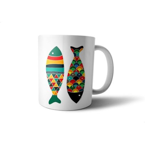 product_image_name-Generic-Ceramic Coffee Mug - Multi Color-1