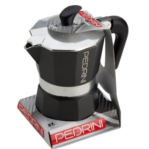 pedrini Espresso Coffee Maker 2 tazze silver by PEDRINI - Shop
