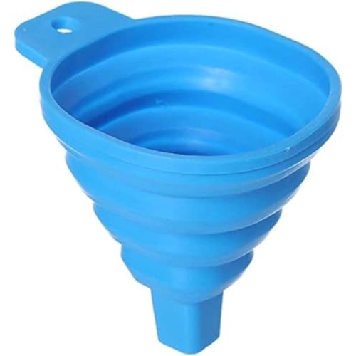 product_image_name-Generic-Silicon Foldable Funnel - Blue-1