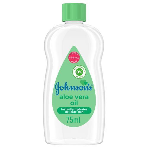 Buy Johnson's Baby Oil Aloe Vera - 75ml in Egypt