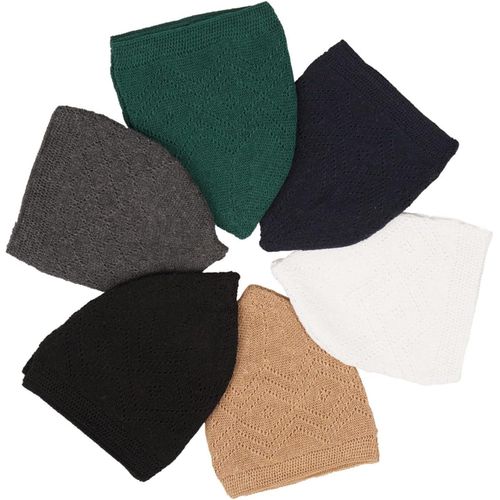 product_image_name-Generic-طقم قبعات كوفي للرجال من جازيل – 6 قبعات صلاة إسلامية مصنوعة بنسبة 100% من القطن مع حقيبة حمل وسبحة، قبعات محاكة بالكروشيه، مجموعة هدايا إسلامية متكاملة للرجال-2