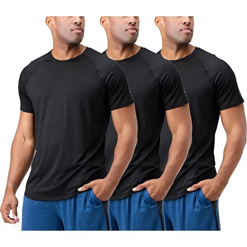 product_image_name-Generic-تي شيرت رياضي بأكمام طويلة - أسود - قماش جاف، مريح للاستخدام، مناسب للتدريب في الهواء الطلق وصالة الألعاب الرياضية-2