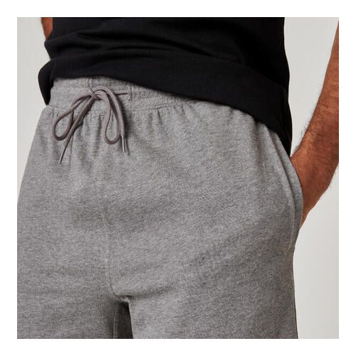 Men's Fitness Shorts 500 Essentials - Grey