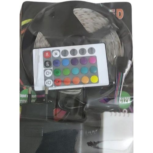 product_image_name-Generic-شريط LED مع جهاز تحكم عن بعد - 5 م - 12 فولت - 6 أمبير-3