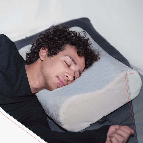 Max Comfort High quality Memory Foam Medical Sleeping Pillow To Prevent Neck Pain 50 30 Off White Best Price Online Jumia Egypt