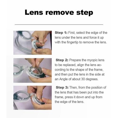 product_image_name-Generic-نظارات سباحة عصرية بعدسات قابلة للاستبدال للرجال والنساء، مضادة للضباب ومقاومة للماء، وحماية من الأشعة فوق البنفسجية، تصلح للسباحة وركوب الدراجات والسباقات، وجميع الرياضات-7