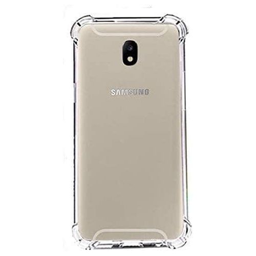 product_image_name-Generic-جراب مرن ضد الصدمات متوافق مع هاتف سامسونج جلاكسي J7 2017/J7pro من البولي يوريثين المقاوم للحراره_شفاف-1