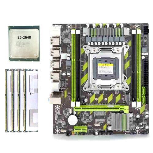 اشتري 915 Generation X79 Motherboard Set Xeon E5 2640 CPU E5-2640 with LGA2011 في مصر