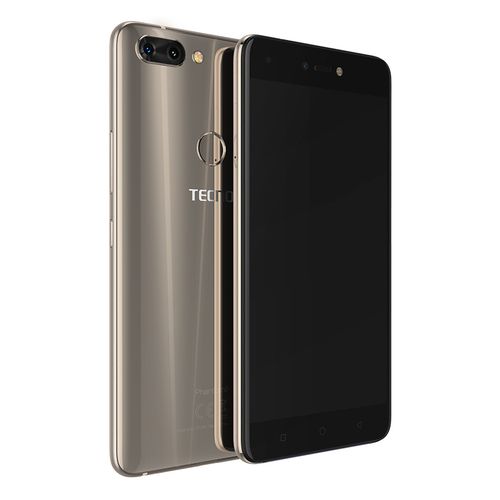 Tecno موبايل فانتوم 8 - 5.7 بوصة - 64 جيجا بايت - 4G - ثنائي الشريحة - ذهبي.