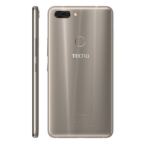 Tecno موبايل فانتوم 8 - 5.7 بوصة - 64 جيجا بايت - 4G - ثنائي الشريحة - ذهبي.