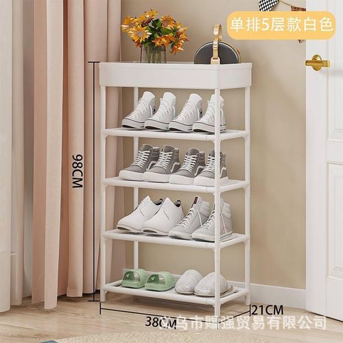 product_image_name-Generic-5-tier storage rack, 5-tier mobile storage rack with hooks and 4 universal 360-degree wheels, multi-purpose storage rack for kitchen, room, or bathroom 3.2 (10)-1
