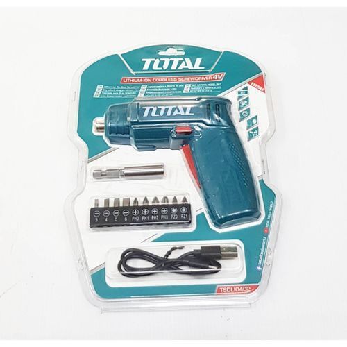 اشتري TOTAL Lithium-ion Cordless Screwdriver 4V في مصر