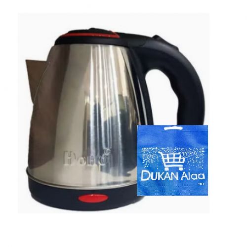 Buy HOHO Electric Stainless Steel Kettle - 1.5L – Silver+GIFT Bag Dukan Alaa in Egypt