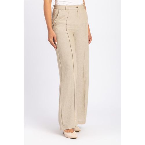 product_image_name-Esla-Side Pockets Stitched Details Wide Leg Pants - Pistachio-3