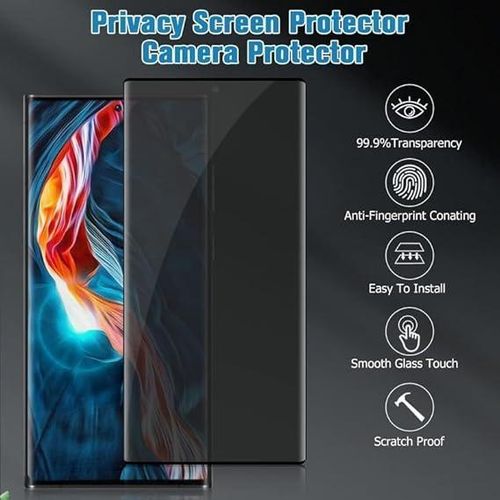 product_image_name-Generic-حامي شاشة سامسونج جالكسي S22 الترا للخصوصية - زجاج مقسى سائل UV-4