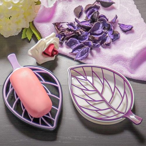 product_image_name-Generic-حامل للصابون على هيئة ورقة شجر قطعتين-1