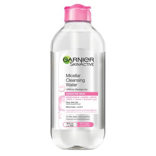 Buy Garnier Micellar Water Face Cleanser & Daily Make-up Remover - 400ml in Egypt