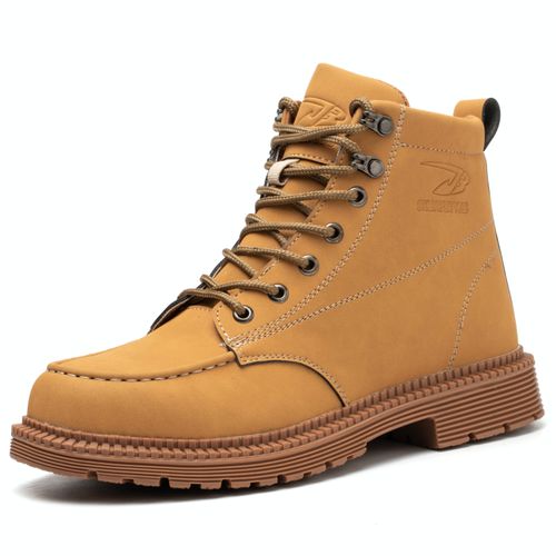 Buy Fashion Safety Boots Steel Toe Work Shoes Durable Leather UpperSafety Shoes Steel Toe Work Boots For MenAnti-Smashing Anti-Puncture Anti-SlipDurable Lightweight in Egypt