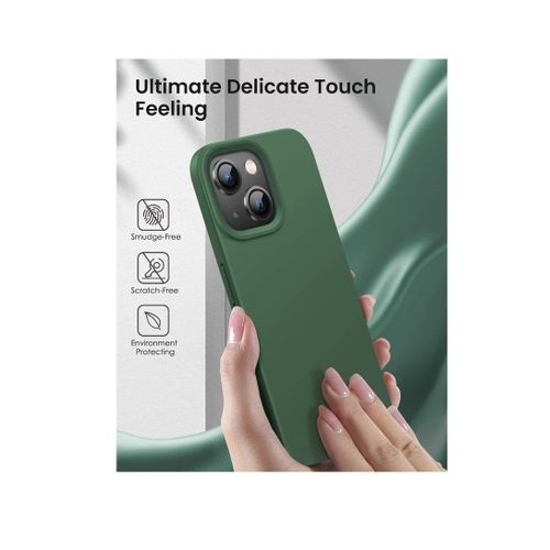 product_image_name-Generic-جراب حماية من السيليكون مع بطانة من الألياف الدقيقة لهاتف آيفون 13 مقاس 6.1 بوصة-2