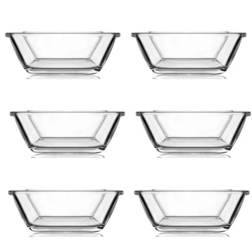 product_image_name-Generic-طقم 6 بولات مربعة زجاج شفاف، (بولة 90 ملليلتر)-1