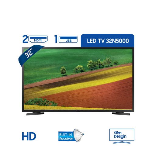 Samsung UA32N5000 - رسيفر مدمج سمارت عالي الدقة LED - 32 بوصة
