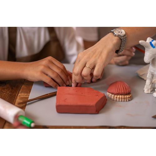 product_image_name-Jovi-صلصال تشكيل يجف بالهواء من جوفي، 250 جرام - لون بني محمر (تيراكوتا)-3