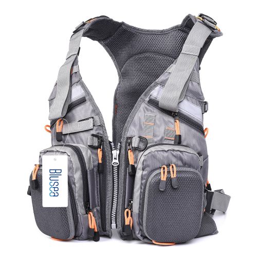 Lixada 3 In 1 Mesh Fly Fishing Vest and Backpack Fishing Safety