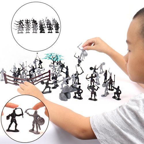 product_image_name-Generic-Medieval Knight Soldier Men Warriors and Shield 24 Pcs-1