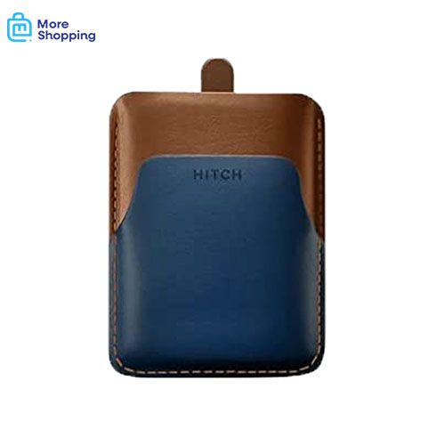 Buy Hitch Pull-Up Card Holder -Natural Genuine Leather - Havan/Navy in Egypt
