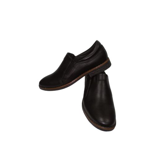 Buy Casual - Slip On Shoes - Brown Leather in Egypt