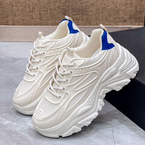 Sport Fashion (Blue)2023 New Women Sneakers Fashion Platform Lace Up Casual  Sports Shoes Comfortable Running Ladies Vulcanized Shoes Female Footwear  ACU @ Best Price Online